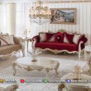 Elegant Set Sofa Tamu Jepara Luxury Carving Duco Color MF18