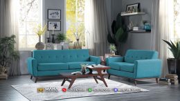 Model Sofa Minimalis Retro Kancing Terbaru Simple MF50