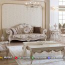 Set Kursi Tamu Sofa Mewah Jepara Fabric Luxurious MF71