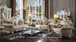 Set Sofa Ukiran Jepara Terbaru Klasik Perfect Model MF56