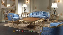 Best Sofa Tamu Luxury Klasik Mewah Jepara MF04406