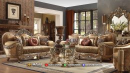 Set Sofa Tamu Victorian Mewah Terbaru Jepara MF04373 2