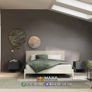 Dipan Kamar Tempat Tidur Minimalis Cocok di Hotel MF04572