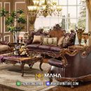 Sofa Tamu Jepara Terbaru Mewah Adelardo Best Seller Living MF04482