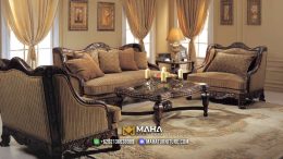 Set Sofa Tamu Mewah Classic Eleuther New MF04554