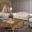 Sofa Tamu Mewah Desain Retro pas Untuk Keluarga Kumpul MF04810