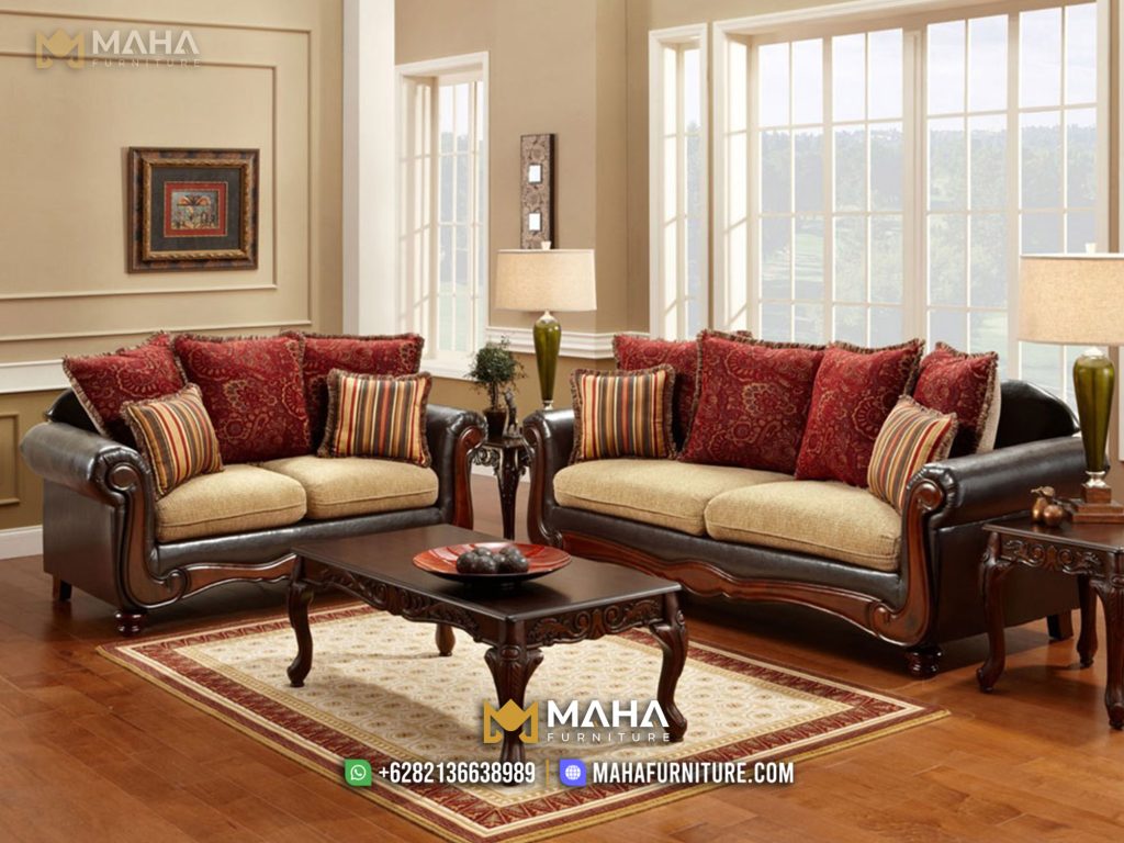 Sofa Tamu Mewah  Desain Terbaik 2024 Full Interior MF04874