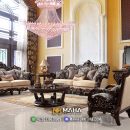 Desain Tradisional Sofa Tamu Mewah untuk Apartemen Surabaya MF04903